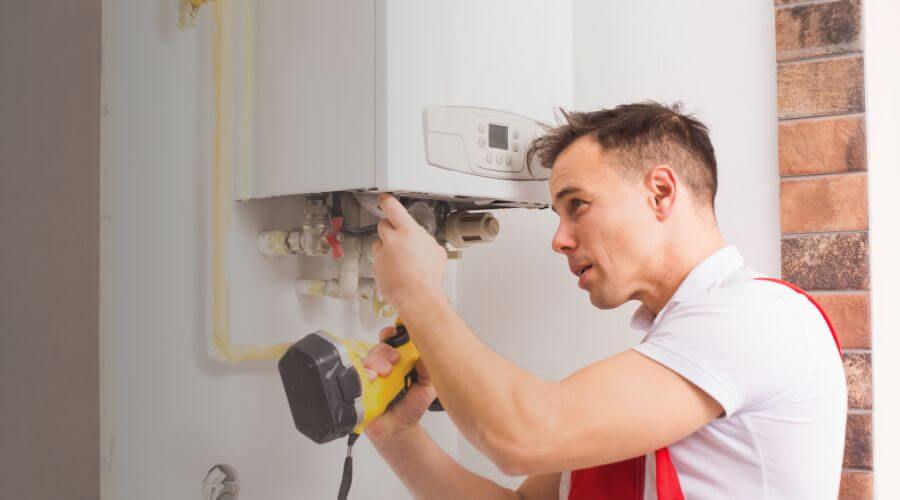 Local tankless water heater installation in Calumet, OK